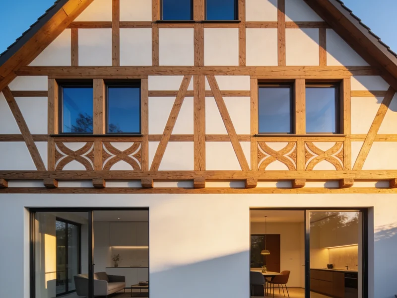 Фото: Декоративные балки фахверк